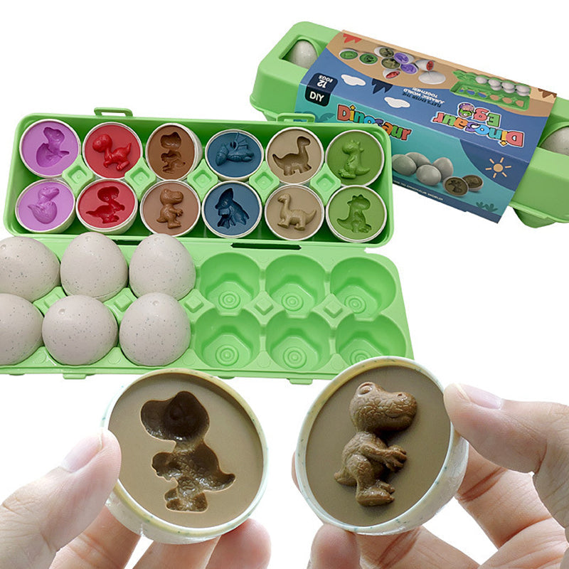 Kleur en vormen Bijpassende eierset