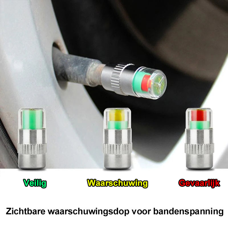 Bandenspanning Indicator Ventieldopjes