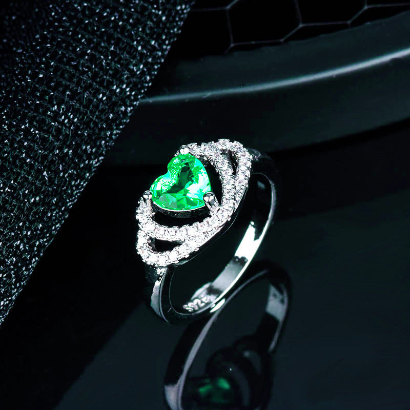 Neem tijd voor jezelf Hart Ring