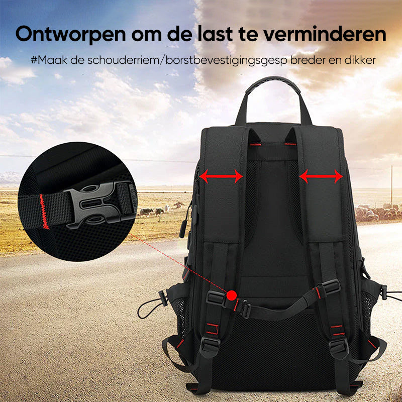 Reisrugzak met grote capaciteit