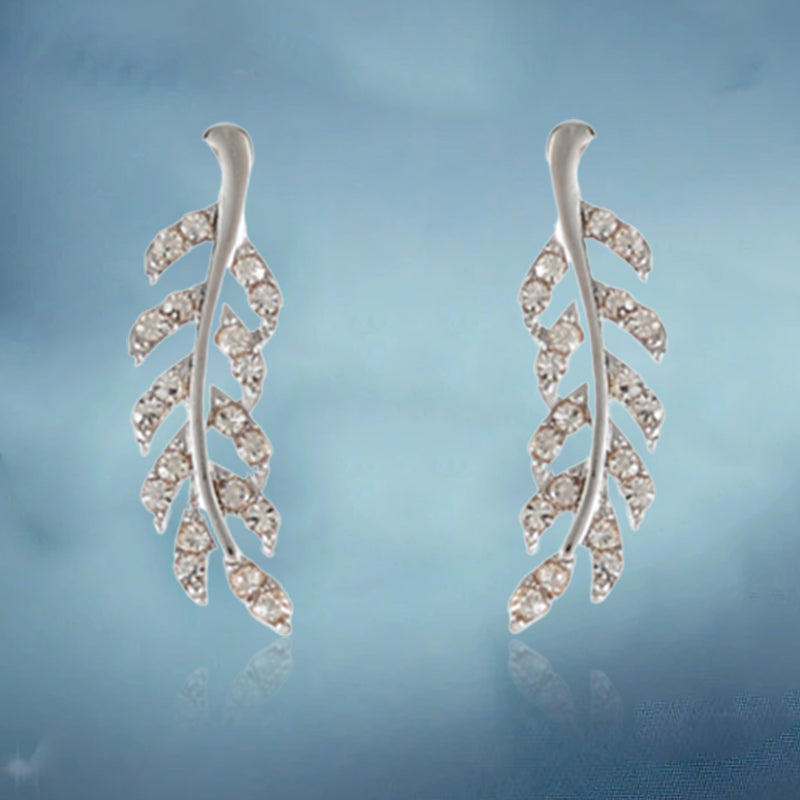 blad Stud Oorbellen Dagelijkse oor klimmers voor dames