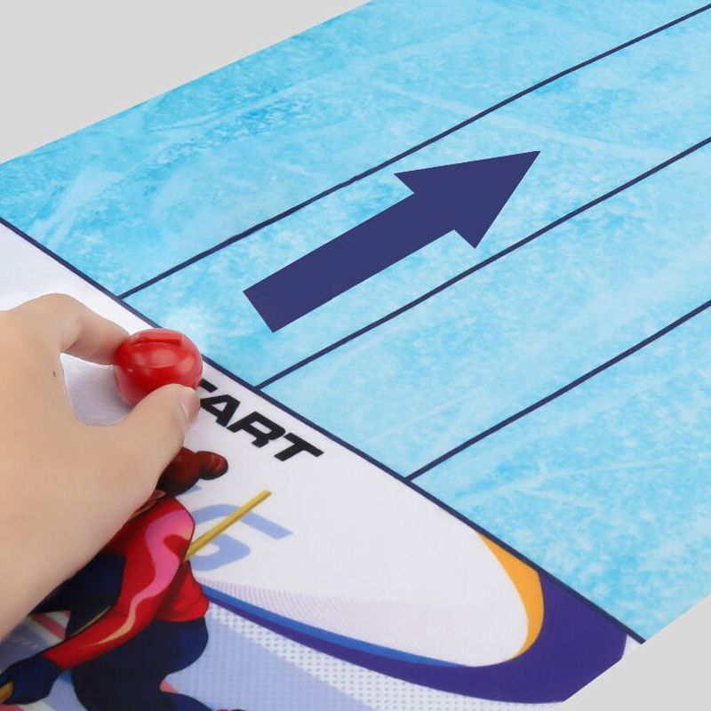 Curlingspel voor mini-tafelsporten