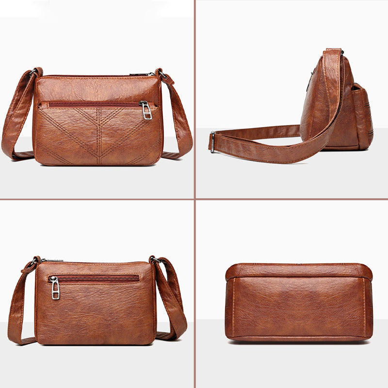 Kleine vierkante tas met grote capaciteit