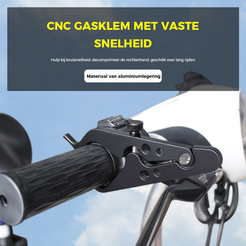 Universal Motorcycle Cruise Control Throttle Lock Assist