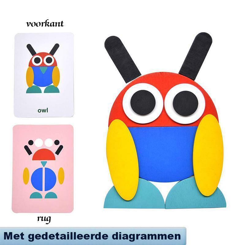 Educatief speelgoed - Vormpuzzel