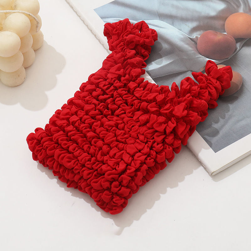 Magische stretch tas geplooide tas