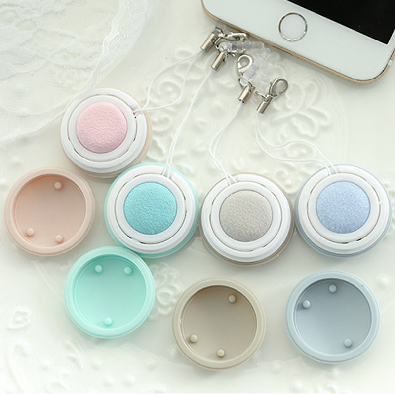 Macaron-vormig hulpmiddel voor het reinigen van telefoonschermen