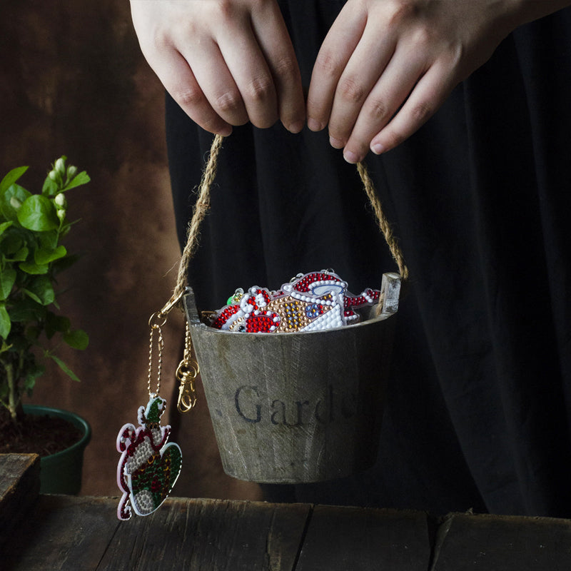 Kerst diamant schilderij sticker kit