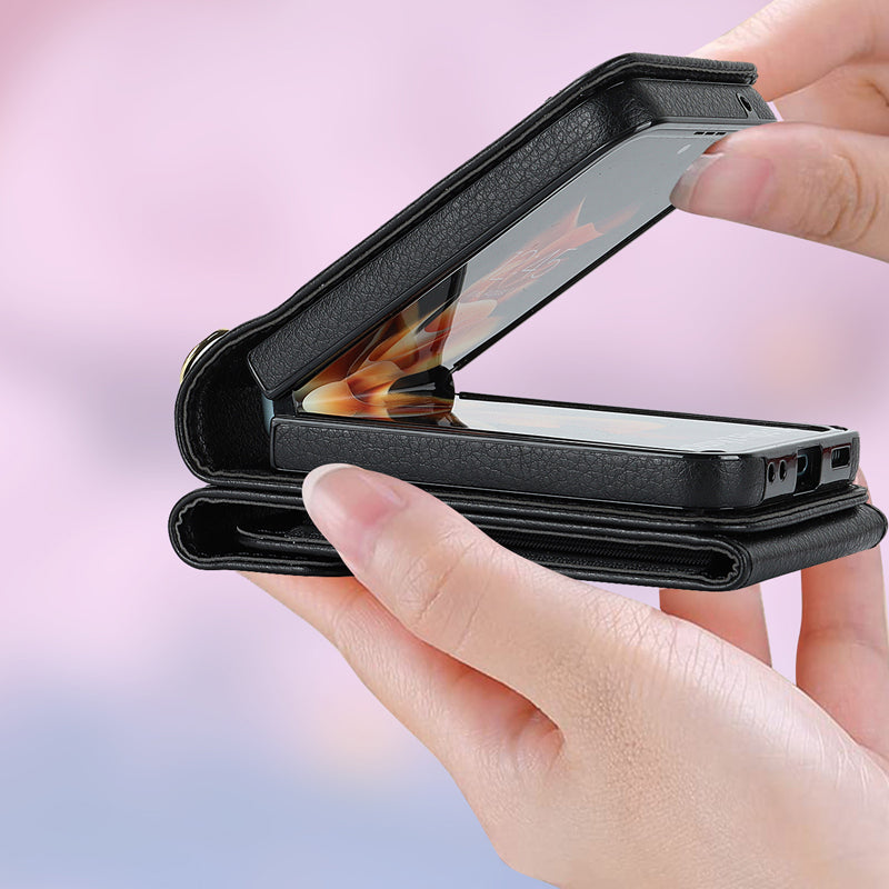 Z Flip5 Opvouwbare Messenger-telefoonhoes voor Samsung Flip4