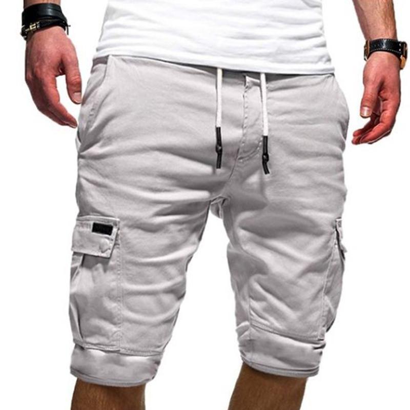 Losse shorts voor heren met grote zakken
