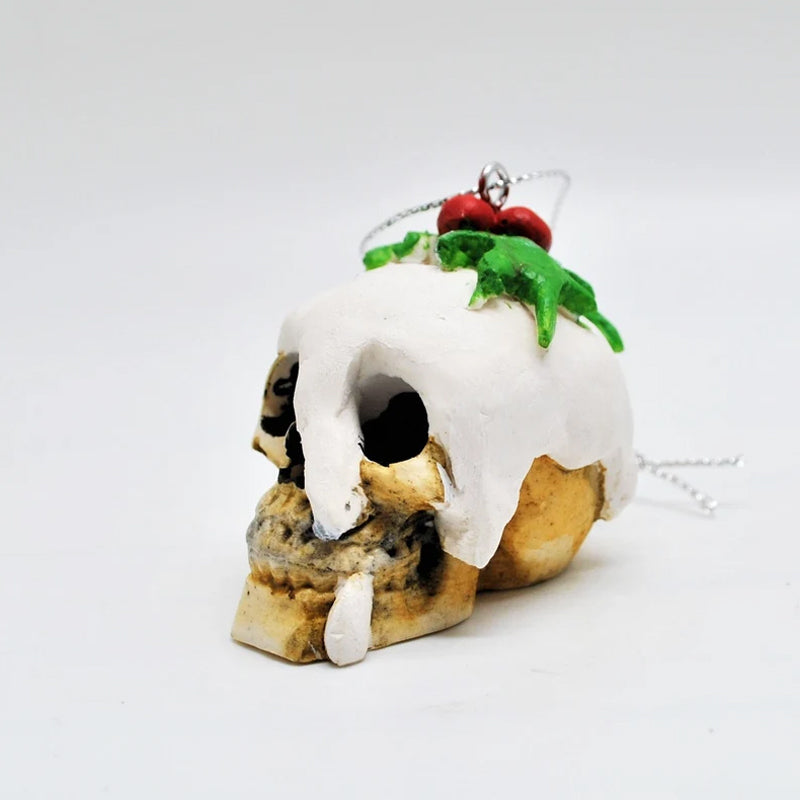 Santa Skull Bauble