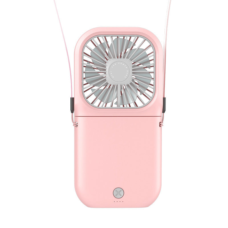 Draagbare hangende nekventilator