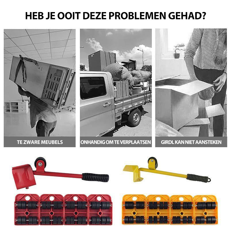 Gereedschapsset voor meubellifters, 4 pakketten Pack
