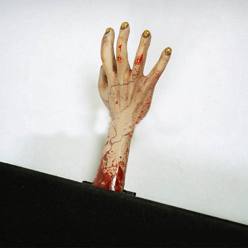 Halloween Ornamenten Enge Hand Bladwijzer