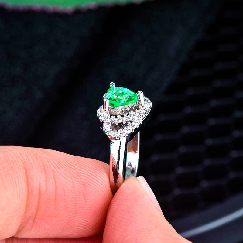 Neem tijd voor jezelf Hart Ring