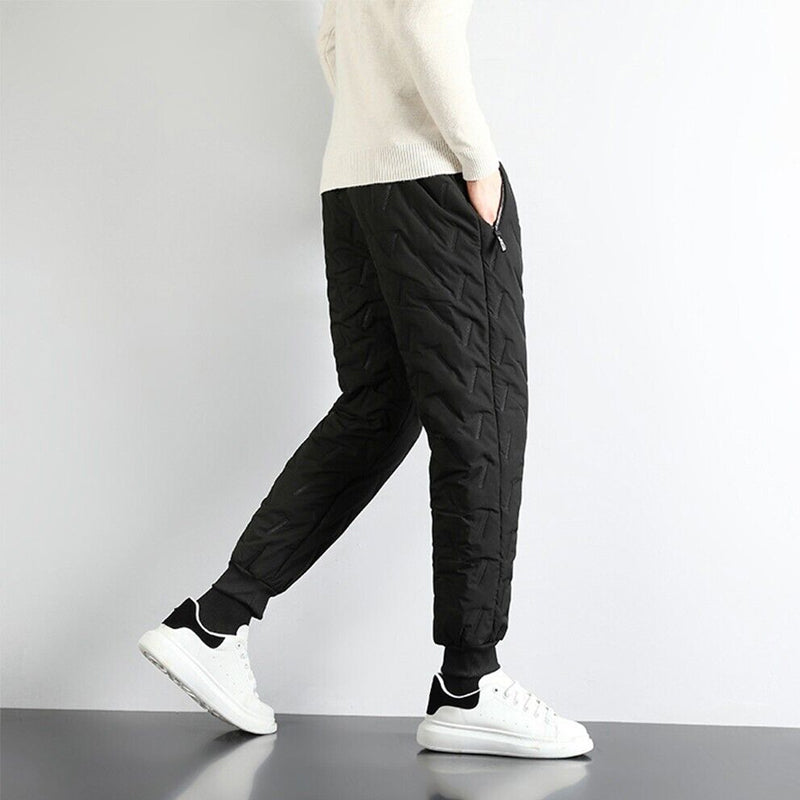 Winterbroek van verdikte fleece voor heren