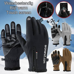 Warme waterdichte handschoenen met touchscreen