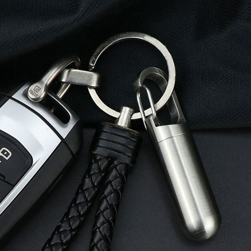 Pillendoosje van roestvrij staal