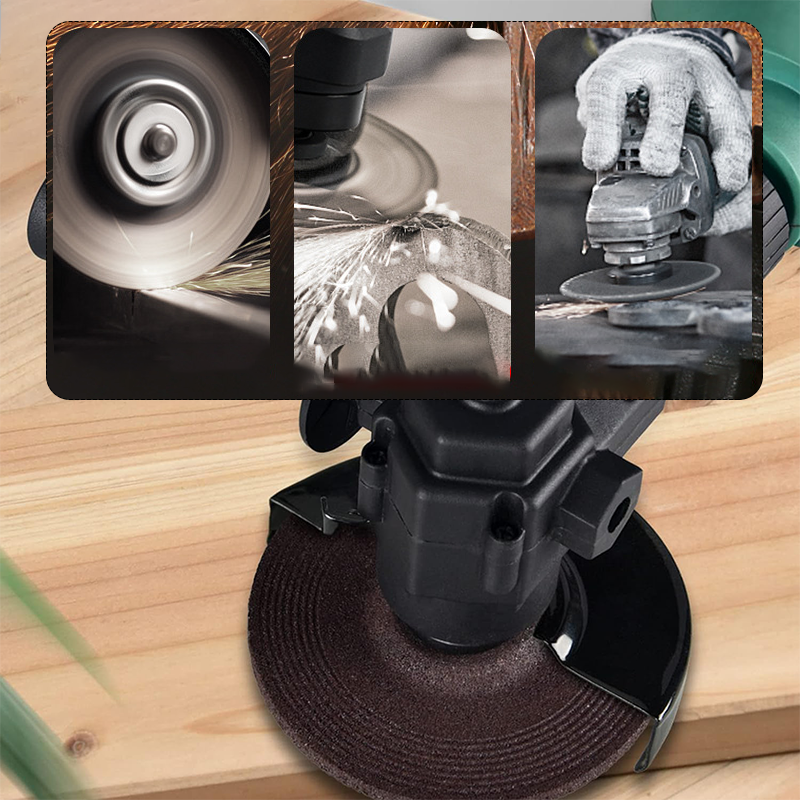 Elektrische boormachine met variabele haakse slijper