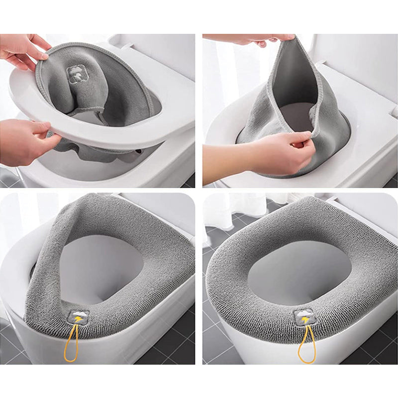 Ultra dikke toiletbril hoes