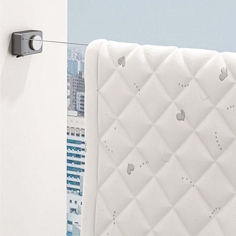 Onzichtbare intrekbare waslijn