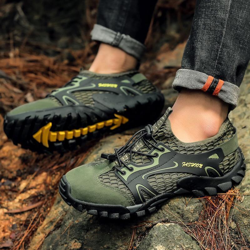 Outdoor wandelschoenen van ademend mesh