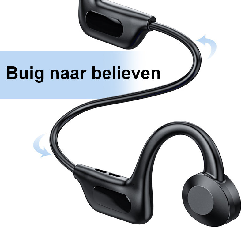 Beengeleidingshoofdtelefoon - draadloze Bluetooth-headset