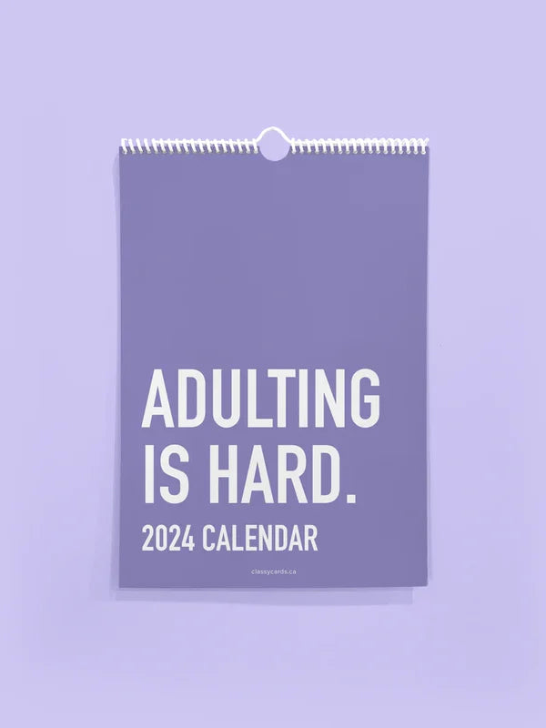 Volwassen worden is moeilijk Kalender 2024