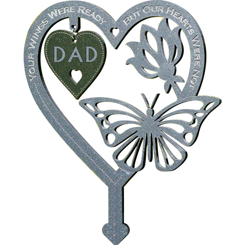 Vlinder Kaart Ornament