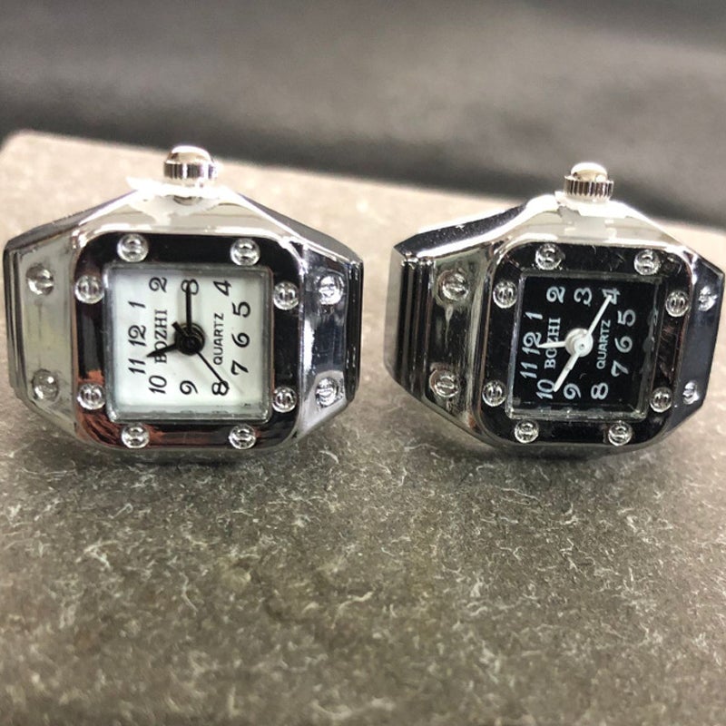 Ring met echt horloge voor koppels