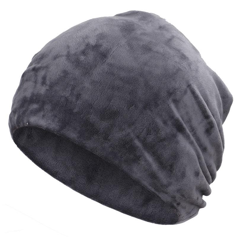 Zachte winter muts met strass steentjes