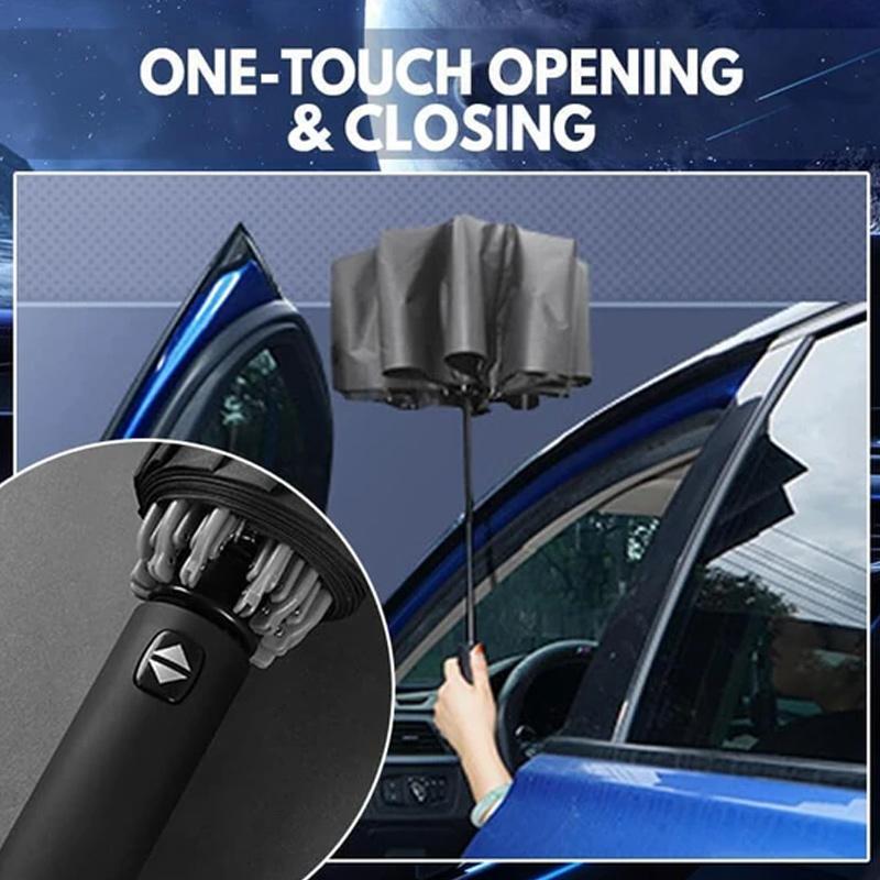 💥Vroege Kerstmis Verkoop - 💥 Winddichte LED Zon & Regen Paraplu