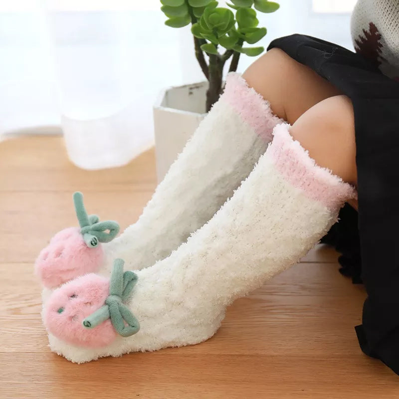 Baby Winter Fluffy Fuzzy Slipper Sokken