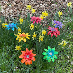 Tuindecoratie Metalen Bloemen