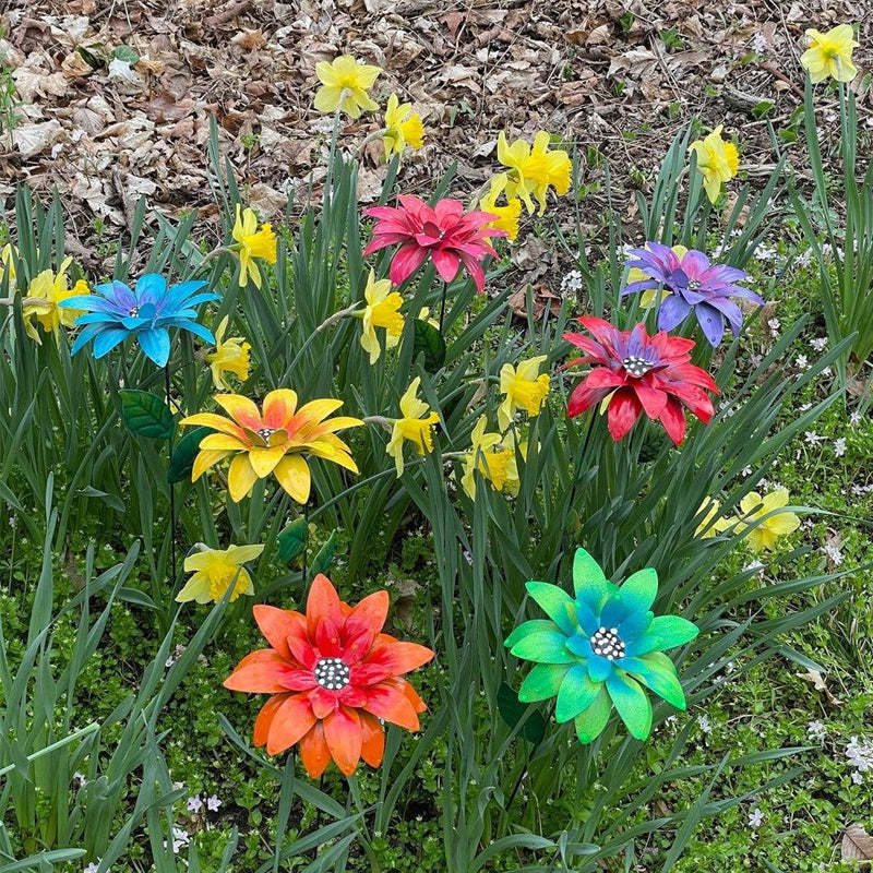 Tuindecoratie Metalen Bloemen