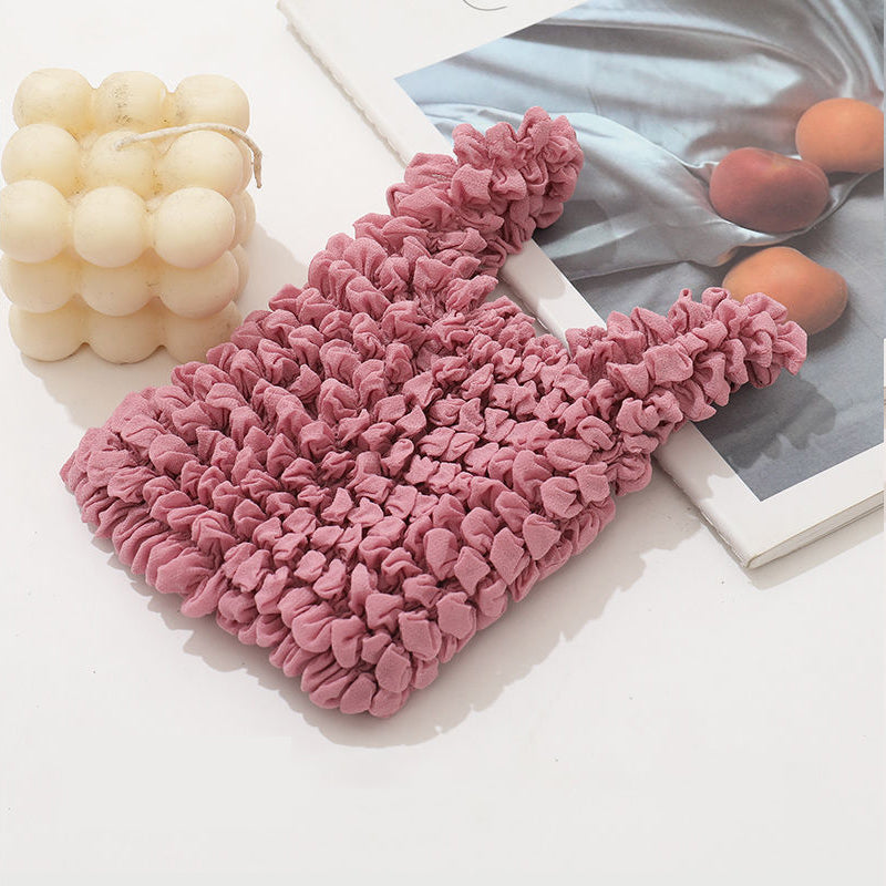 Magische stretch tas geplooide tas