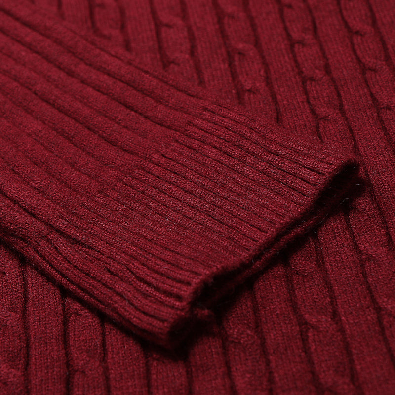Men's Knitted Turtleneck Sweater