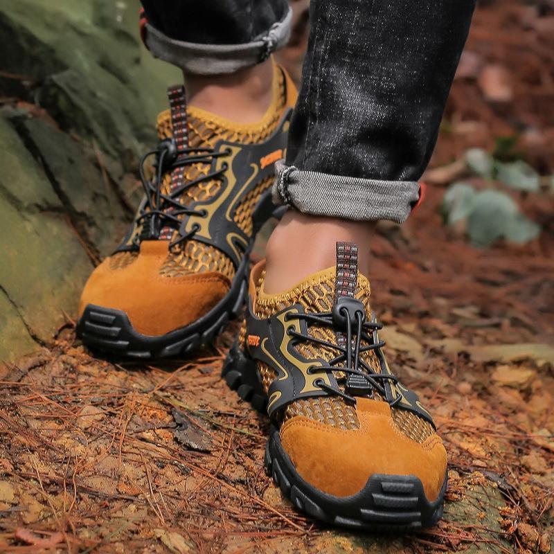 Outdoor wandelschoenen van ademend mesh