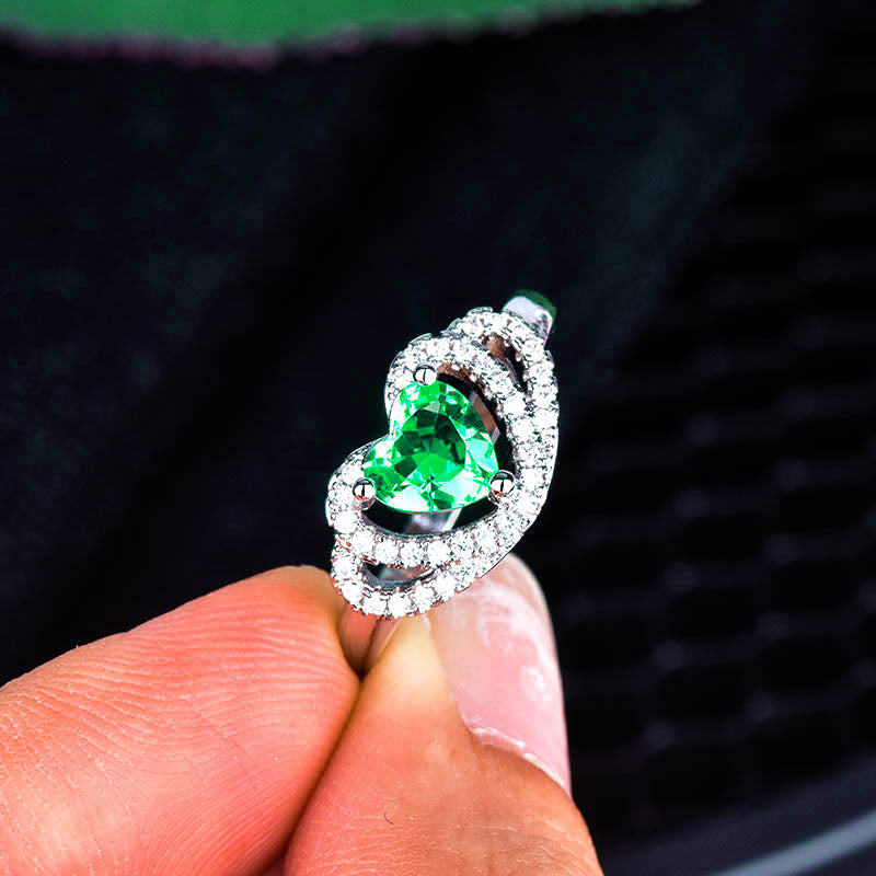 Neem tijd voor jezelf Hart Ring