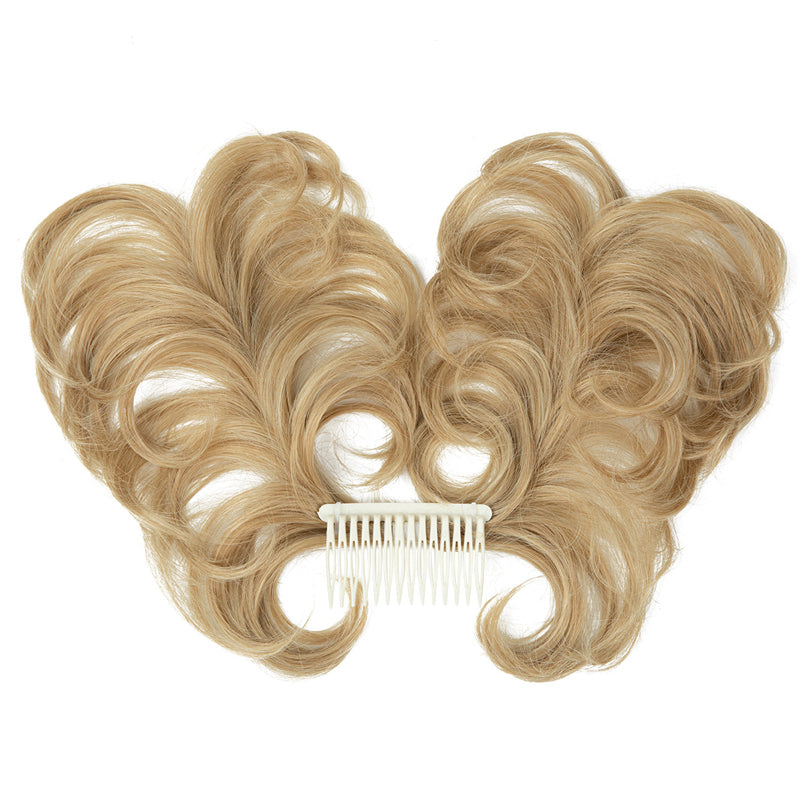 Moeiteloze elegantie zijkam met clip in haarknotje
