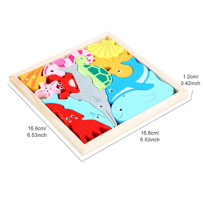Houten peuter puzzels