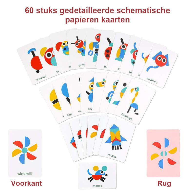 Educatief speelgoed - Vormpuzzel