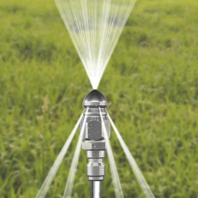 Krachtig pijpreinigings- en ontstoppingsmondstuk