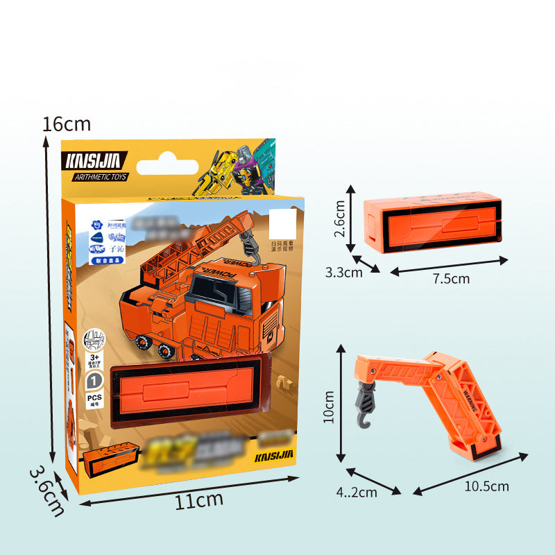 Speelgoedvervorming Nummer Transform Robot