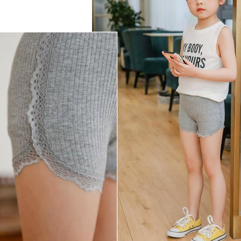 Katoenen kinderslipje Veiligheidsondergoed voor meisjes