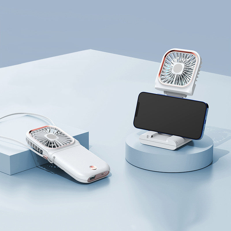 Draagbare hangende nekventilator