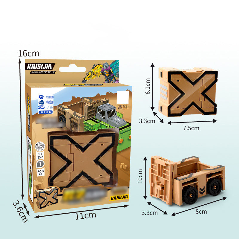 Speelgoedvervorming Nummer Transform Robot