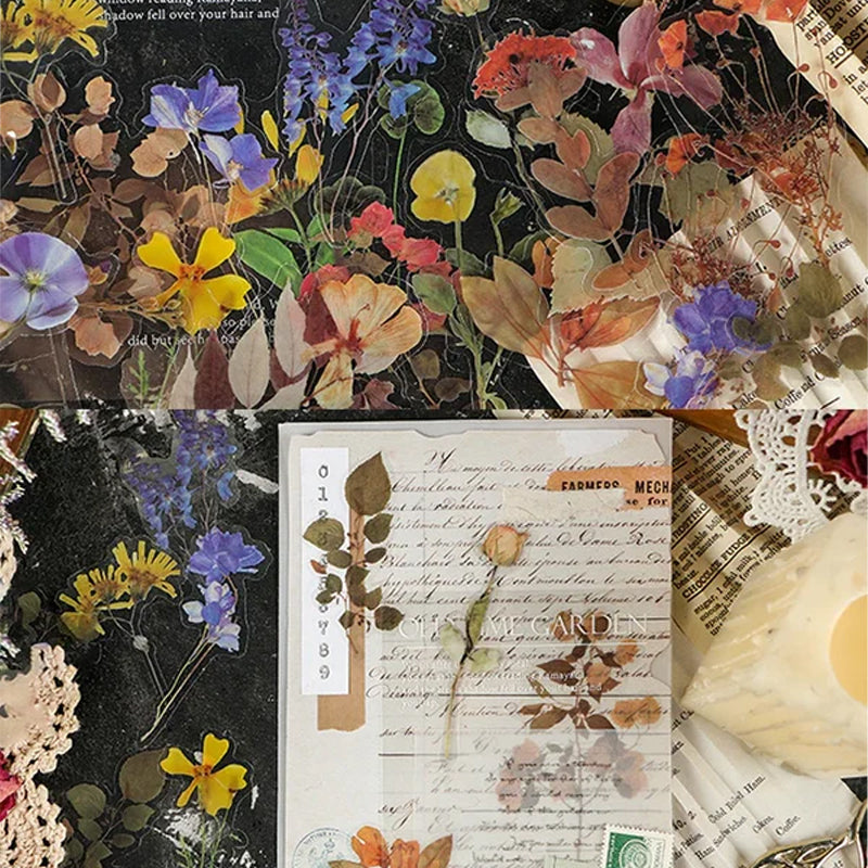 Memory Garden-serie PET-stickerset