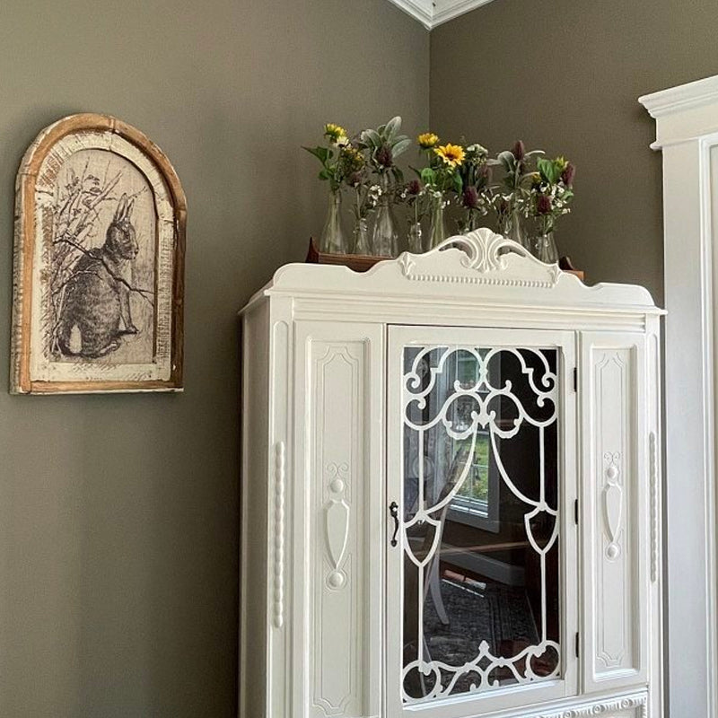 2023 Cadeau | Rustiek boerderijdecor met konijnen aan de muur