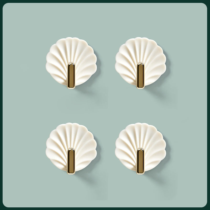 Lichte luxe schelpvormige haak